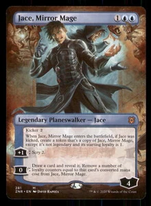 Jace, Mirror Mage (Borderless) Zendikar Rising #281 Mythic LP - Picture 1 of 2