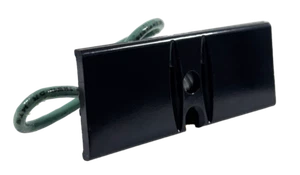 Wiremold 2127G3 Receptacle W/Ground Wire 15A 125V Black 5/PKG - Picture 1 of 8