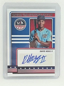 David Hogg II 2023 USA Baseball Stars & Stripes - AUTO - - Picture 1 of 2