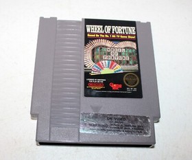 Wheel Of Fortune (NES, Nintendo) Cartridge Only, 3 Screw, Game Tek, NTSC