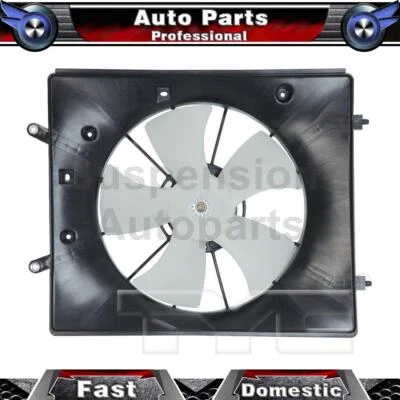Ventilador de refrigeración del motor izquierdo TYC para Honda Pilot_SU 2003 2004 2005 2006 2007 2008 Foto 1 de 3