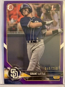Grant Little - 2018 Bowman Draft BD-110 #'d 046/250 - San Diego Padres - Bild 1 von 2