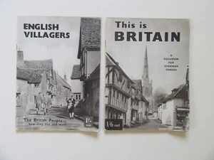 This Is Britain & English Villagers - For Overseas Forces - The British Council - Picture 1 of 18