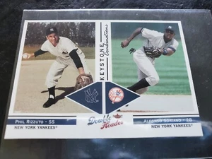 2003 Fleer Double Header Keystone Combinations Phil Rizzuto Alfonso Soriano MINT - Picture 1 of 2
