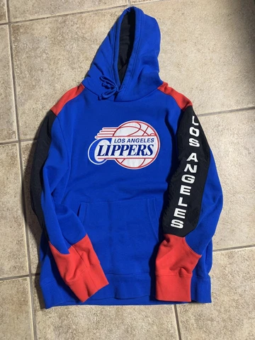 Mitchell And Ness Los Angeles Clippers Hoodie Size Large Cover
