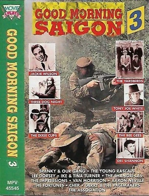 various GOOD MORNNING SAIGON 3 CASSETTE ALBUM POP Rock  22 tracks  - Image 1 of 4