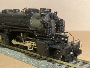 Chesapeake and Ohio 2-6-6-2 H-6 #1486 with 12VC tender by Key Prof Ptd Brass New - Picture 1 of 17