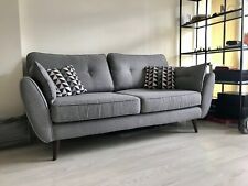 French Connection Sofa 3 and 2 seater used - Zinc