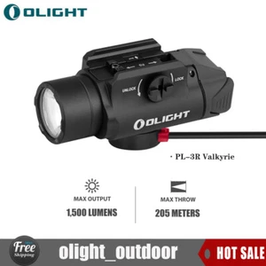 Olight PL-3R Valkyrie Pistol Rail Mounted Weaponlight Tactical Flashlight Black - Picture 1 of 18
