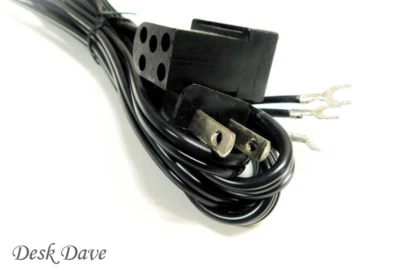 Power Lead Cord, 5 Prong, 604278-001, SINGER 900 920 925 1036 6110 8222 1411U + - Image 1 of 4