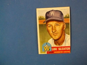 1953 Topps #224 lou Sleater VG-EX - Picture 1 of 2