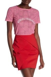 Opening Ceremony L4032 Short Sleeve Double Layer Front Graphic Print Tee Size L - Picture 1 of 2