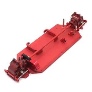 Metal Chassis & Gear Box Upgrade Kit For 1/12 WLtoys 124016 124017 124018 Upgrad - Picture 1 of 17