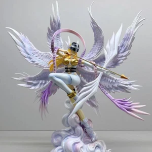 Anime Digimon Adventure Angewomon 33cm Figure Model Statue w/Base Collection Toy - Picture 1 of 5