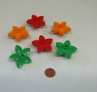 Lego Duplo Lot Of 6 Mixed Red Orange Floral Flower Garden Scenery House Zoo #8