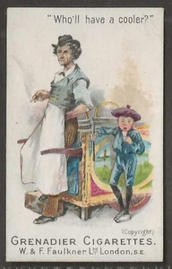 FAULKNER-STREET CRIES 1902-#12- WHO'LL HAVE A COOLER - Picture 1 of 2