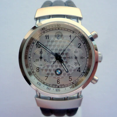 BMW 328 Classic Racing Car Accessory Mille Miglia Swiss Made Chronograph Watch - Image 1 of 4