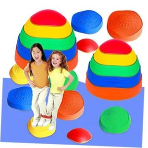 10 PCS Stepping Stones Balance Obstacle Course for Kids, Indoor Outdoor - Picture 1 of 7