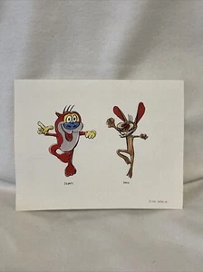 1992 Anjar Toy Co. Original Ren & Stimpy Concept Drawing 11x8.5in *RARE* - Picture 1 of 6