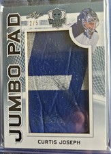 2017-18 Masked Men *CURTIS JOSEPH* Jumbo Pad 2/5