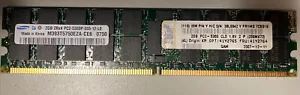 Samsung 2GB Server Memory 2Rx4 PC2-5300P-555-12-L0 CL5 ECC RDIMM 1.8V IBM - Picture 1 of 3