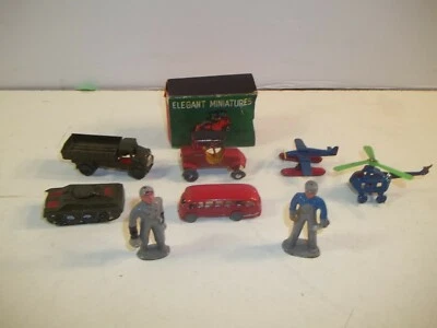 Linemar Japón Elegante Miniaturas Juguete Lote Foto 1 de 4