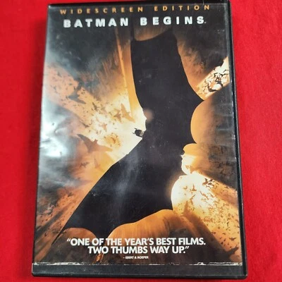 Batman Begins DVD Widescreen Edition Michael Caine Liam Neeson  Free Shipping - Image 1 of 3