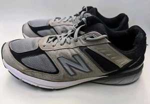 New Balance 990v5 Black Kool Grey Made In USA M990GB5 Men’s Size 12EE - Picture 1 of 11