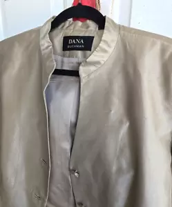 Dana Buchman Silk Jacket 100% Silk French Cuffs EUC size 16 ( L) - Picture 1 of 17