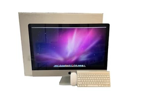 Apple iMac 27" 3.06GHz Intel Core 2 Duo 4GB 1TB HDD Wireless Mouse & Keyboard - Afbeelding 1 van 11