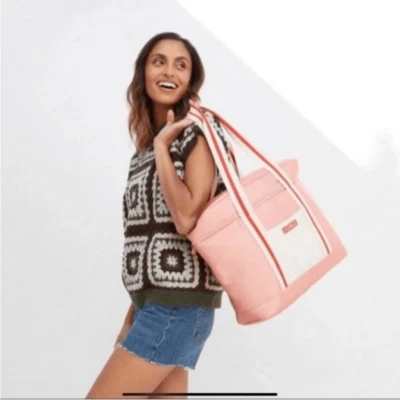 L*Space Coastal Cooler Bag NUEVO Bolso de Hombro Aislado Playa Picnic Foto 1 de 4