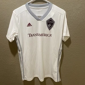 $90 NEW Adidas Colorado Rapids White Away ClimaCool Jersey Womens DP4843 Sz. Med - Picture 1 of 3