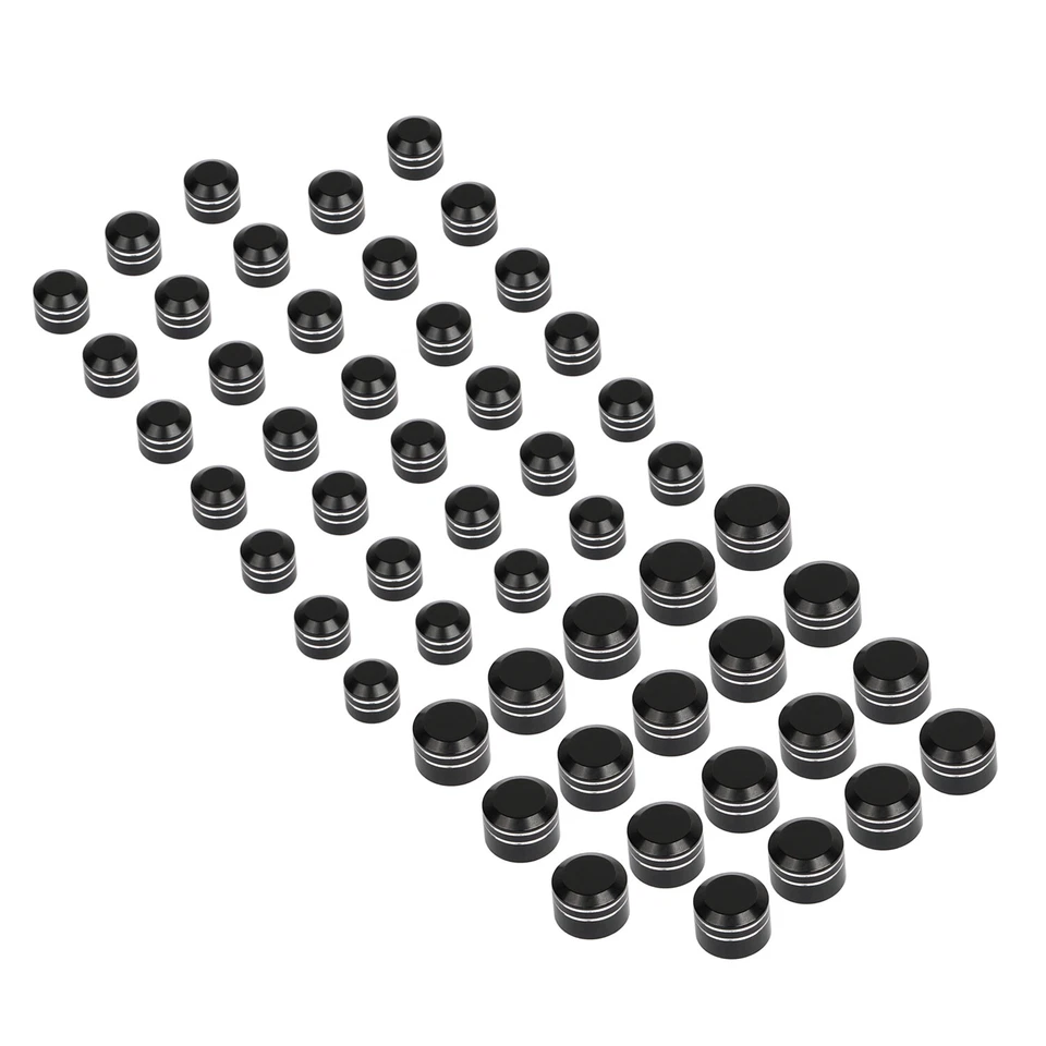 Tapas de cubierta de pernos de tornillo de corte de aluminio CNC para Springfield XA de colección india Foto 1 de 4