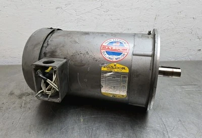Baldor VM3615T 5hp AC Motor 1725 Rpm 3Ph 184TC 208-230/460v 60hz 36A03W415 Used - Image 1 of 4