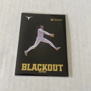 2025 ONIT Texas Longhorns Softball BLACKOUT card CITLALY GUTIERREZ - Picture 1 of 1