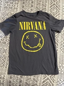 Boys Nirvana Tee Size 6/7 - Picture 1 of 2