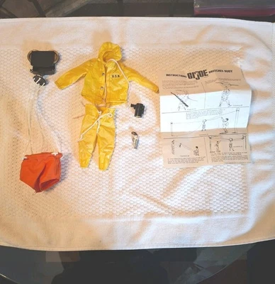 1964 GI Joe темно-синий бриджи буй винтажный полный Hasbro - Изображение 1 из 4