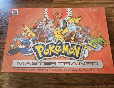 Pokemon Master Trainer Board Game 2005 Milton Bradley Hasbro - Complete - Image 1 of 4