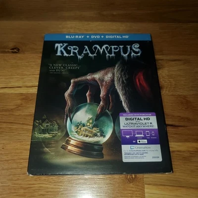 Krampus (Blu-ray, DVD, 2015) With Slipcover!! No Digital Code Foto 1 de 3