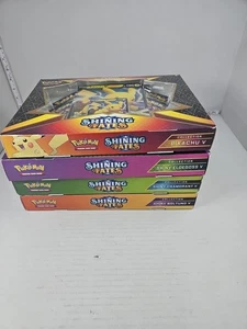 Paquete de 4 cajas de coleccionistas Pokemon Shining Fates - Imagen 1 de 12