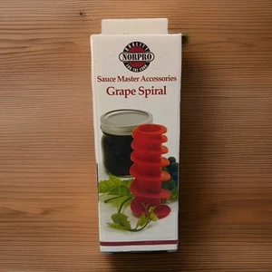 Norpro #1955 Grape Spiral Sauce Master Accessory BRAND NEW - Picture 1 of 6