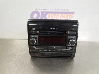 12 2012 TOYOTA TACOMA SR5 RADIO AUDIO DISPLAY AND RECEIVER AM-FM-CD-MP3 - Image 1 of 4