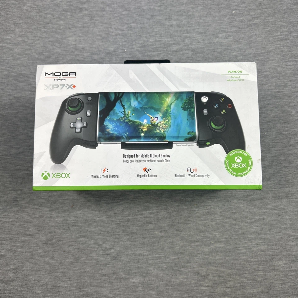 Controlador de videojuegos PowerA Moga XP7-X Plus Bluetooth negro  Foto 1 de 2