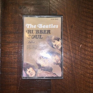 The Beatles Rubber Soul Cassette Tape Capitol 4XT 2442 Play Tested VG+/VG+ - Picture 1 of 4