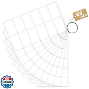 PPB Dry Erase Labels Sticky Notes for Containers, Reusable Waterproof Removab - Picture 1 of 5