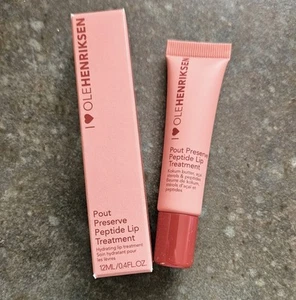 Tratamiento labial Ole Henriksen SORBETE DE FRESA Pout Preserve .4 OZ ¡NUEVO EN CAJA! - Imagen 1 de 1