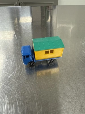 Vintage Matchbox Lesney England # 60 Site Hut Truck with Hut_"Very Nice Cond"! - Image 1 of 4