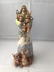 Jim Shore "Lord Make Me An Instrument Of Your Peace" Figur St Francis 4007547 - Bild 1 von 13