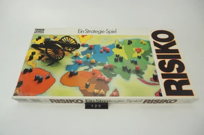 📚Risiko Parker Das Große Strategiespiel Alte Weiße Ausgabe Vollständig - Bild 1 von 4