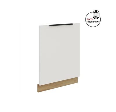 Frontblende für vollintegrierten Geschirrspüler 60 cm ARIA Weiß + Eiche Artisan - Bild 1 von 4